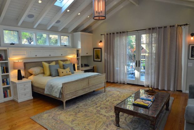 Master bedroom interior design Verdugo Woodlands, CA
