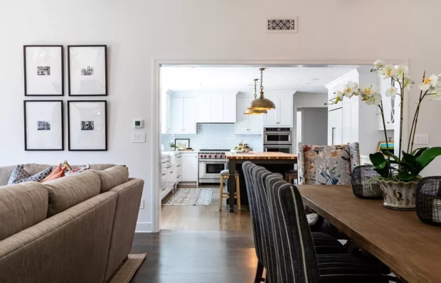 Altadena Modern Farmhouse Dining Nook Design