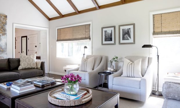 La Canada Chevy Chase Living Room Design