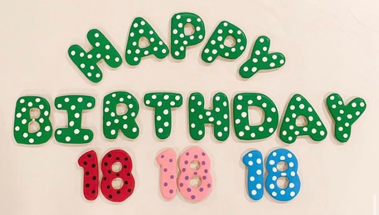 Birthday Wishes Cookies