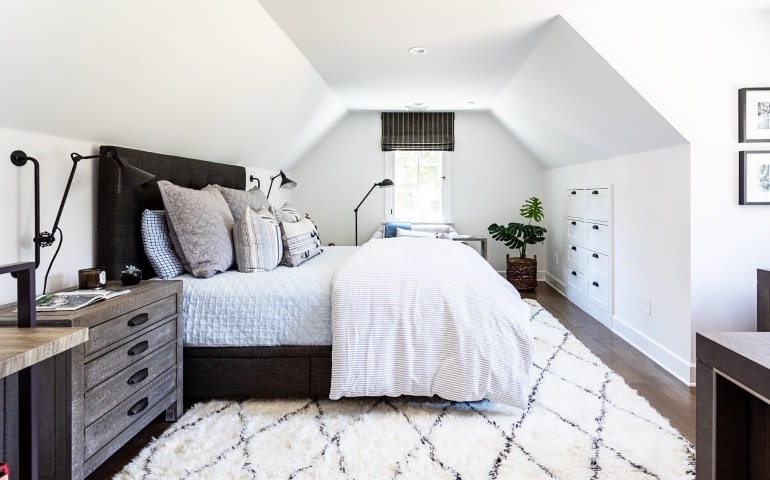 Altadena Modern Farmhouse Bedroom Design