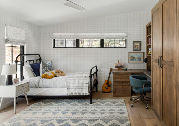 La Canada Ranch Remodel Kids Bedroom Interior Design