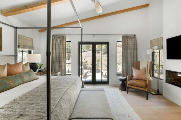 Ranch Remodel Master Bedroom Interior Design La Canada