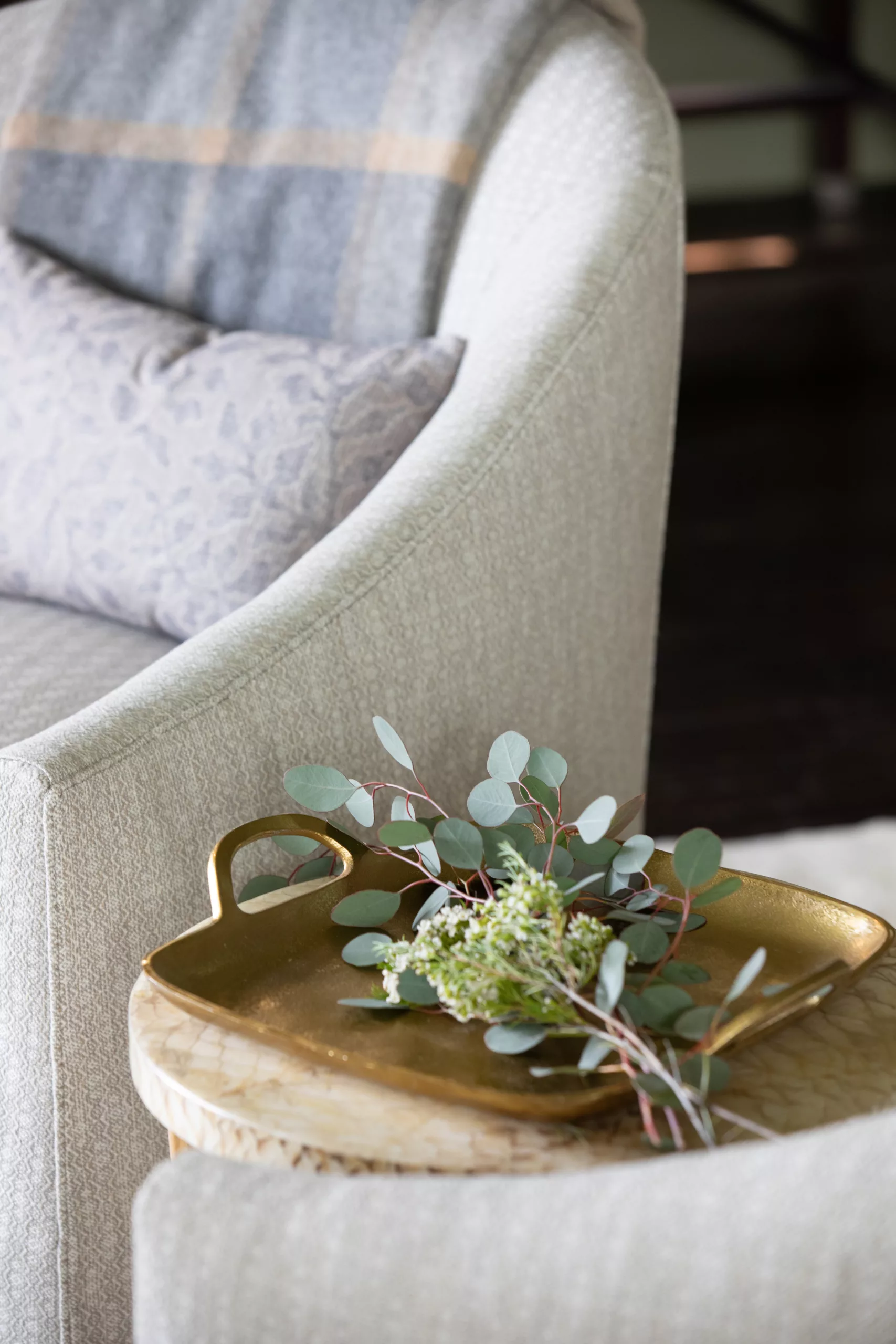 interior design portfolio bedroom chairs and accent table